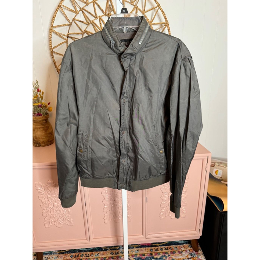 Men's‎ Mirage Gray Bomber Jacket - Size L
